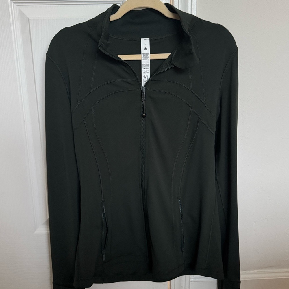Lululemon Define Jacket Rainforest Green Size 14
